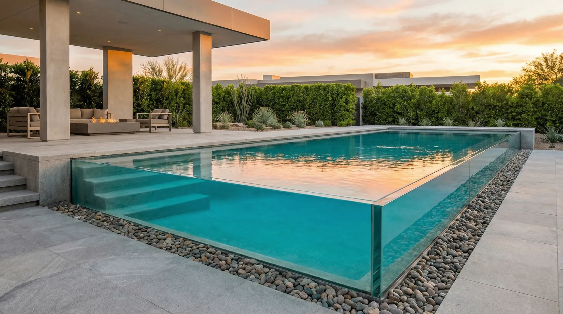 Réalisation Verso Signature - piscine vitrée de luxe